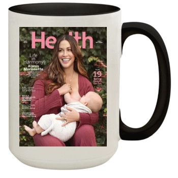 Alanis Morissette 15oz Colored Inner & Handle Mug