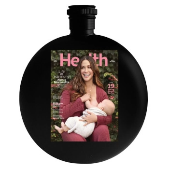 Alanis Morissette Round Flask