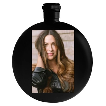 Alanis Morissette Round Flask