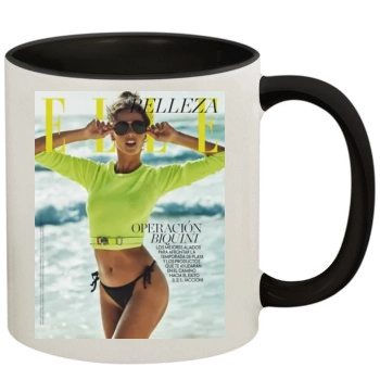 Alessandra Ambrosio 11oz Colored Inner & Handle Mug