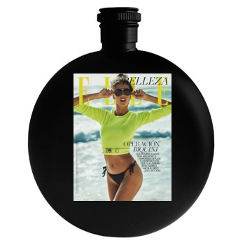 Alessandra Ambrosio Round Flask