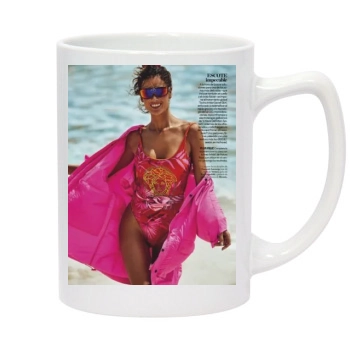 Alessandra Ambrosio 14oz White Statesman Mug