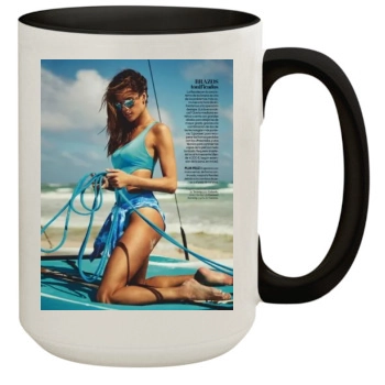 Alessandra Ambrosio 15oz Colored Inner & Handle Mug