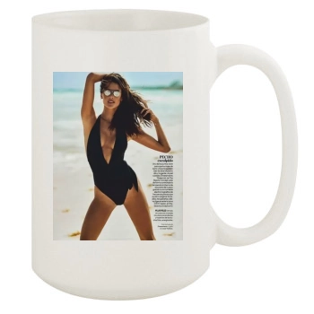 Alessandra Ambrosio 15oz White Mug