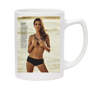 Alessandra Ambrosio 14oz White Statesman Mug