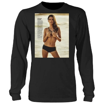 Alessandra Ambrosio Men's Heavy Long Sleeve TShirt