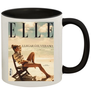 Alessandra Ambrosio 11oz Colored Inner & Handle Mug