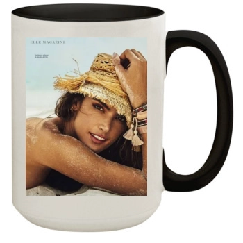 Alessandra Ambrosio 15oz Colored Inner & Handle Mug