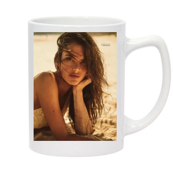 Alessandra Ambrosio 14oz White Statesman Mug