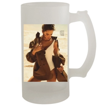 Alessandra Ambrosio 16oz Frosted Beer Stein