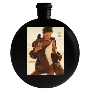 Alessandra Ambrosio Round Flask