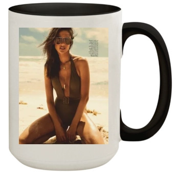 Alessandra Ambrosio 15oz Colored Inner & Handle Mug