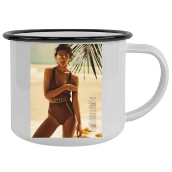 Alessandra Ambrosio Camping Mug