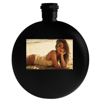 Alessandra Ambrosio Round Flask