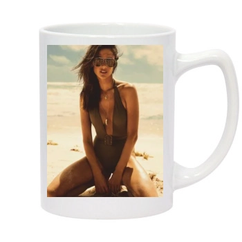 Alessandra Ambrosio 14oz White Statesman Mug