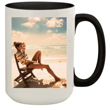 Alessandra Ambrosio 15oz Colored Inner & Handle Mug