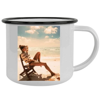 Alessandra Ambrosio Camping Mug