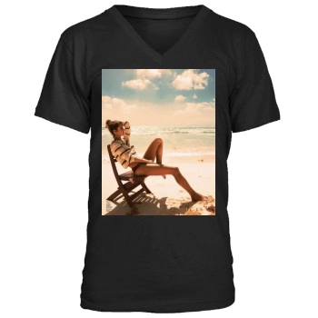 Alessandra Ambrosio Men's V-Neck T-Shirt