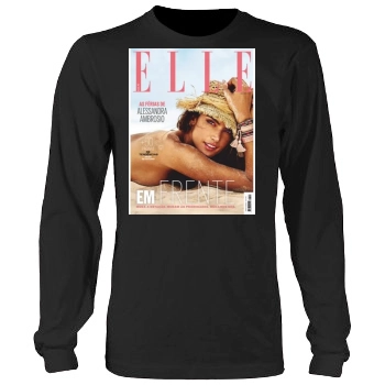 Alessandra Ambrosio Men's Heavy Long Sleeve TShirt