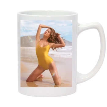 Alessandra Ambrosio 14oz White Statesman Mug