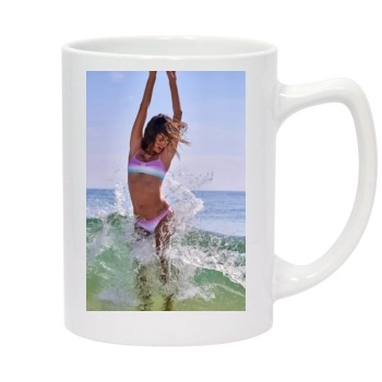 Alessandra Ambrosio 14oz White Statesman Mug