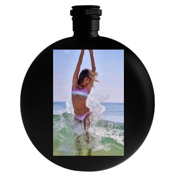 Alessandra Ambrosio Round Flask