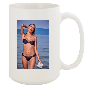 Alessandra Ambrosio 15oz White Mug