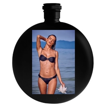 Alessandra Ambrosio Round Flask