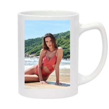 Alessandra Ambrosio 14oz White Statesman Mug