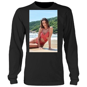 Alessandra Ambrosio Men's Heavy Long Sleeve TShirt