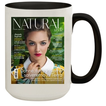 Amanda Seyfried 15oz Colored Inner & Handle Mug