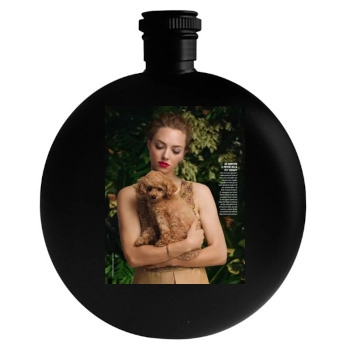 Amanda Seyfried Round Flask