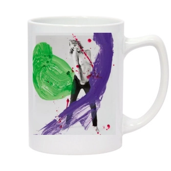 Anja Rubik 14oz White Statesman Mug