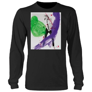 Anja Rubik Men's Heavy Long Sleeve TShirt