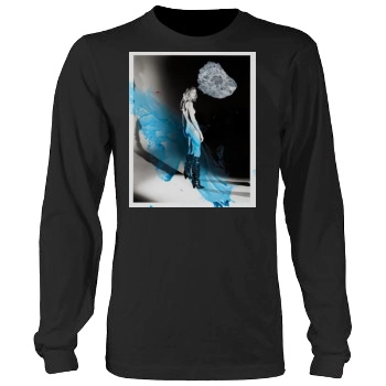 Anja Rubik Men's Heavy Long Sleeve TShirt