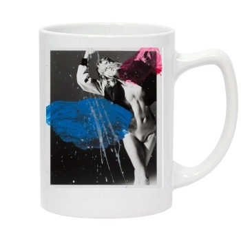 Anja Rubik 14oz White Statesman Mug