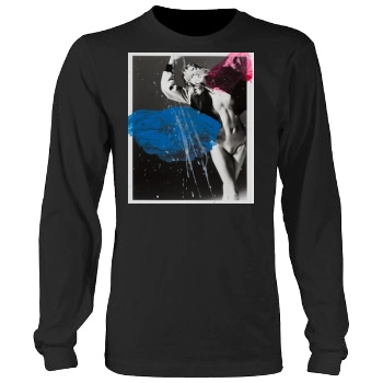 Anja Rubik Men's Heavy Long Sleeve TShirt