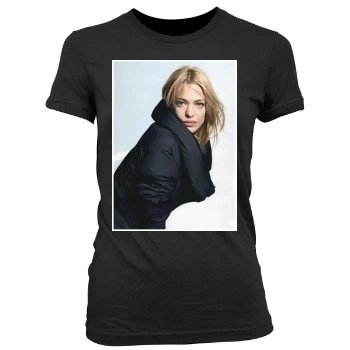 Heike Makatsch Women's Junior Cut Crewneck T-Shirt