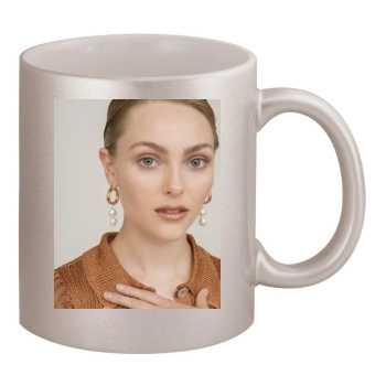 AnnaSophia Robb 11oz Metallic Silver Mug