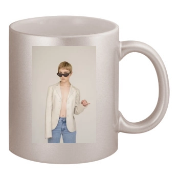 AnnaSophia Robb 11oz Metallic Silver Mug