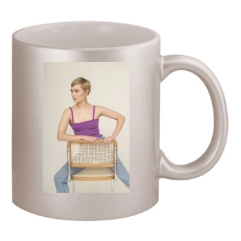 AnnaSophia Robb 11oz Metallic Silver Mug