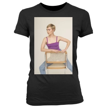 AnnaSophia Robb Women's Junior Cut Crewneck T-Shirt