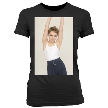 AnnaSophia Robb Women's Junior Cut Crewneck T-Shirt