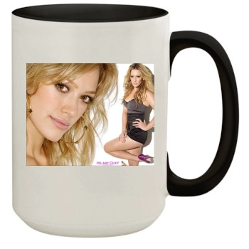 Hilary Duff 15oz Colored Inner & Handle Mug