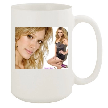 Hilary Duff 15oz White Mug