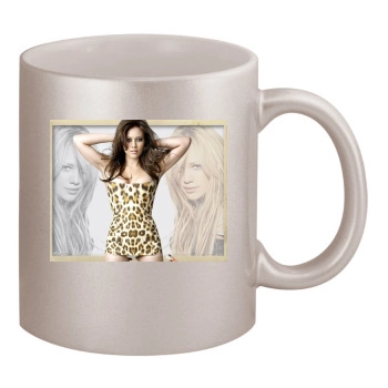 Hilary Duff 11oz Metallic Silver Mug