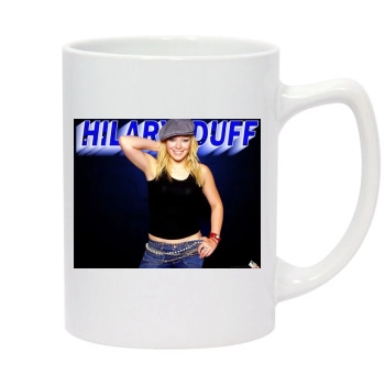 Hilary Duff 14oz White Statesman Mug