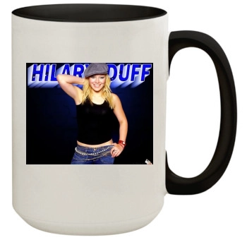 Hilary Duff 15oz Colored Inner & Handle Mug