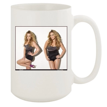 Hilary Duff 15oz White Mug