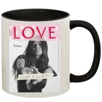 Salma Hayek 11oz Colored Inner & Handle Mug